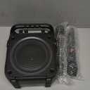 Karaoke Machine, Portable Bluetooth Speaker with 2 Wireless Microphones for Adults & Kids with Lights, Karaoke Microphone with PA System Supports USB/TF/FM/AUX for Home Party Home System Packages (Black)