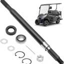 Golf Cart Rear Spline Axle Shaft with Bearing Seal Kit, Fits for EZGO RXV Electric 2008 UP, ezgo rear axle replacement, Replace OEM 620337, 614208Driver Side, 620341, 614209Passenger Side