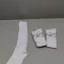 HUE Women's Slouch Sock 3 Pair Pack (One Size, White/White/White)