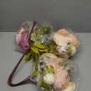 Tigeen 12 Bundles Peonies Artificial Flowers Faux Roses Silk Flowers Hydrangea Artificial Bouquet for Wedding Table Centerpiece Floral Vase Home Office Bridal Decor (Fuchsia)