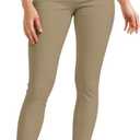 Hybrid & Company Women's Butt Lift Stretch Denim Jeans (Khaki)