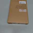 Smell Proof Bag, Odor Proof Bag with Combination Lock, Durable Smell Proof Container with Carbon Lining, Secure Odorless Travel Pouch for Home & On-the-Go (Black)