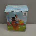 KOOY Thanksgiving Inflatable Turkey Costume for Adult, Thanksgiving Party Funny Turkey Suit Blow up Trukey Costumes, Christmas Costume