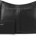 TANTOMI Crossbody Bags for Women Crossbody Purses and Wallet Vegan Leather Women's Shoulder Handbag for Everyday 2 PCS Set