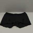 Foucome Women's Maternity Ripped Jean Shorts Summer Distressed Denim Shorts (XX-Large, B01# Black)