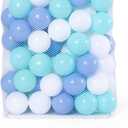 STARBOLO Ball Pit Balls for Toddlers Phthalate Free BPA Free Non-Toxic Crush Proof Play Balls for Toddlers Kids Pool Playhouse Pack of 100 200 500 (Blue+ Green +White)