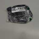 Rosme Women's Balconette Bra with Push Up Effect Plus Size Sexy Lace Demi Half Cup Bra Underwired Low Cut Mesh Bras Grand (36D, Black)