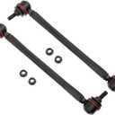 Adjustable Front Stabilizer Sway Bar End Links Kits 275MM-315MM (Overall Length Bolt to Bolt), Ball Joint Stud Size 10mm, Aluminum Sway Bar