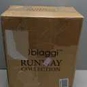 biaggi Runway Hybrid Expandable Underseat Carry-On  Lightweight TSA-Approved Polycarbonate Travel Bag, Perfect for Getaways & Long Weekends (Expandable Underseater, Navy Blue)