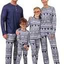 Rnxrbb Matching Christmas Pajamas Sets Christmas Pjs for Xmas Sleepwear for Men 2025 XXL