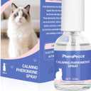 2 x Cat Calming Spray, Pheromone Diffuser Spray for Stress Relief, Reduce Scratching & Spraying, Travel and Home Use (1 PCS)