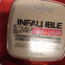 L'Oreal Paris Makeup Infallible Fresh Wear Foundation in a Powder, Up to 24H Wear, Waterproof, True Beige, 0.31 oz