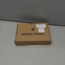 Rouen Polo Shirts for Men Dry Fit Performance Heather Stripe Golf Polo Moisture Wicking Lightweight Breathable Golf Shirts (L)