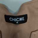 CHICME Long Sleeve Shirts for Women size M color Beige