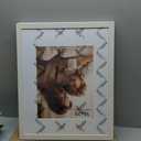 FinalFind 16x20 Picture Frame with Mat for 11x14 Set of 3, Distressed White Wood Grain 16x20 Frames for Horizontal & Vertical Wall Mounting (3 Pack,White)