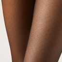 CALZEDONIA Woman's Diamond Sheer Tights (Black - Black)