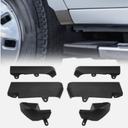 FormiPow Mud Flaps Delete for 2020 2021 2022 2023 2024 2025 2026 Chevy Silverado 2500/ 3500HD, ABS NoDrill Splash Guards, Protects Against Mud, Rocks, and Debris, Front & Rear Fender Liner (6PCS)