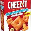 Cheez-It Baked Snack Crackers, Gluten Free, Lunch Snacks, Original 3 Packs  BBD: 05-03-27