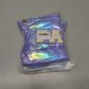 2 x Hiroyuki Iridescent Makeup Bag, 14 inches Cosmetic Bag, Large Capacity Travel Pouch (Face, blue)