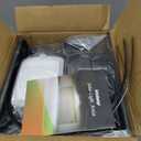 intelamp Solar Outdoor Lights,6000mAh Motion Sensor with Dual Sensors,Waterproof Solar Flood Lights 270Wide Angle for Outside with 3 Modes