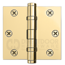 3.5 Inch x 3.5 Inch Door Hinges with Square Corners, Heavy Duty Ball Bearing Door Hinges