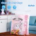 4" x 6" Small Reclosable Zip Poly Bags 1000ct Clear Plastic Bags with Lock Seal Zipper Resealable Baggies Storage for Clothes,Foods,Small Business Bag