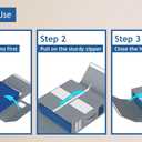 Premium Bed Sheet Organizer Set (4-Pack, Elegant Gray) - Ideal Storage for Closet, Under Bed, Linens - Neatly Organize Clothing, Pillows, Throws, Bedding, Ensuring Tidy Bedroom.