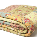 Cannon Textured Lotte Patchwork Full/Queen 3 Piece Quilt Set