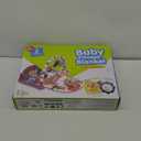 dearlomum Baby Play Mat Gym,Funny Play Piano Tummy Time Activity Mat with 5 Infant Sensory Toys & 4 Wrist Rattle Socks, Boy & Girl Gifts for Newborn 0 to 3 6 9 12 Months(Blue)