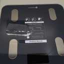 Etekcity Smart Scale for Body Weight, Digital Bathroom Weighing Machine Fat Percentage BMI Muscle, Accurate Composition Analyzer People, Bluetooth Electronic Measurement Tool, 400lb (Black-Deep)