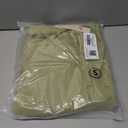 Dokotoo Womens Corduroy Button Down Shirts Boyfriend Long Sleeve Oversized Blouses Tops (Green, S)