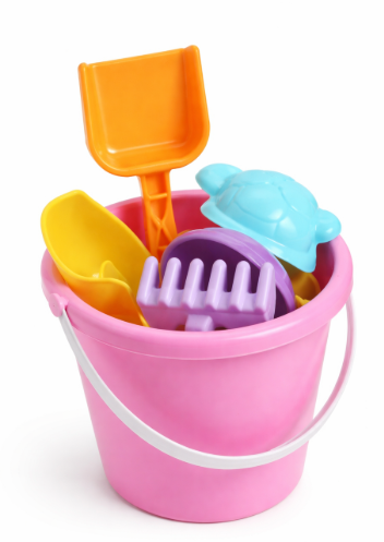  Beach Basics Sand Toy Set Including Bucket Sifte, and Shovel Toys| Sand Toy Playset for Toddlers 18M+ 