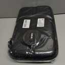 JSVER Carrying Case for DJI Mini 4 Pro PU Leather Travel Storage Case Compatible with DJI Mini 4 Pro Fly More Combo Drone, Support 2 batteries and Remote Controller Accessories