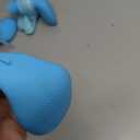 Fdceligoo Rubber Dog Boots, Durable Paw Protectors with Adjustable Straps & Non-Slip Sole, Waterproof Dog Shoes for Hot Pavement, Easy On & Off Silicone Booties (Blue, S, Only Suit for Small Dogs)