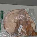 Wood-Grain 3-Tier Cardboard Cupcake Stand/Tower | Wild One, Woodland Animal Baby Shower Decorations, Camp-Fire Party Supplies, Lumberjack Theme Birthday Decor, Western Cowboy/Cowgirl Birthday Parties