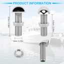 Marine Vent Stainless Steel Easy to Clean Boat Vent Replacement