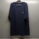 Speedo Men's UV Swim Shirt Short Sleeve Loose Fit Easy Tee (XX-Large, Loose New Navy)