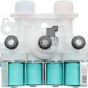 Washer Water Inlet Valve MVWB765FW0 MVWB835DW2 MVWB855DC2 MVWB835DW3 MVWB835DW1 MVWB835DW4 MVWB766FW0 MVWB765FW1 MVWB765FW2 MVWB765FW3 Fit For Maytag Bravos XL Commercial Whirlpool Washing Machine