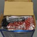 EagleStone Kids Adjustable Arcade Basketball Hoop with LED Lights & Scoreboard, 4 Balls Ball Storage Net, Indoor Outdoor Carnival Basketball Game Set for Boys & Girls Ages 3-12, Pump Included