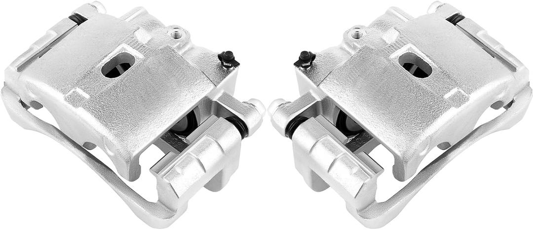 SCITOO 18-B4729 18-B4728 Left & Right Brake Calipers w/Bracket For Cadillac For Escalade 2002-2006, For Chevy For Astro 2003-2005, For GMC For Safari 2003-2005, with 4 Wheel Double Pistons