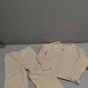 Modern Moments by Gerber Toddler Girls' Sweater and Wide Leg Pants Set, Oatmeal, 4T