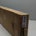 10-Pack 36 Inch Aluminum L-Shaped Non-Slip Stair Edge Protector,Nosing Matte Black,Waterproof and Trim for Indoor and Outdoor