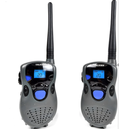 Maxx Action Durable Walkie Talkie Set kids 5+ Camando Series w/ Morse Code