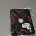 Cantis Case for iPad 11-inch (A16) 2025/ iPad 10th Generation 2022 (10.9 inch), Shockproof Cover 10th Generation with Pencil Holder & Kickstand, Black+Red+Black