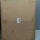 EUROPICART Abstract Wall Art, Set of 2 Black Framed Canvas Paintings, Neutral Beige 16 x 24