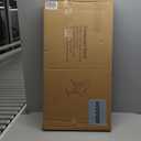 Standing Desk Adjustable Height, Mobile Stand Up Desks with Wheels Small Computer Desks Rolling Desk, Portable Laptop Desks Rustic Standing Table Sit Stand Home Office Desks 16"x31.5" Height 27"-43.5"