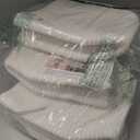 SIXDOVE 4 Pack Storage Baskets for Organizing, Woven Baskets for Shelves - Perfect for Toys, Books, Towels, and Clothes, Durable Gift Basket Bins Toy Storage, 12.7''L x9''W x7.8''H, White