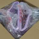 HOUSE DAY 11 Inch Velvet Baby Hangers 50 Pack Lt-Purple, Premium Kids Hangers for Children, Infant & Toddler Clothes, Durable Non Slip Small Baby Felt Hanger for Closet, Ideal for Everyday Use