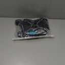 Eagloo Dog Harness Medium Sized Dog, No Pull Service Vest with Reflective Strips and Control Handle, Adjustable and Comfortable for Walking, No Choke Pet Harness with 2 Metal Rings, Black, M