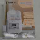 Bottle Warmer, HIYAKOI Fast Baby Bottle Warmer for Breastmilk with Smart Temperature Control, Keep 24H, Sterilizing, Heat Baby Food, Thaw, Double Bottle Warmer for All Bottles